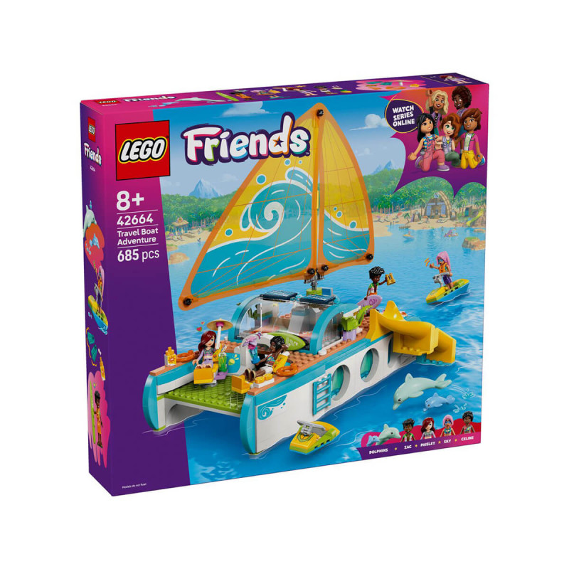 LEGO   Friends 42664 Travel Boat Adventure