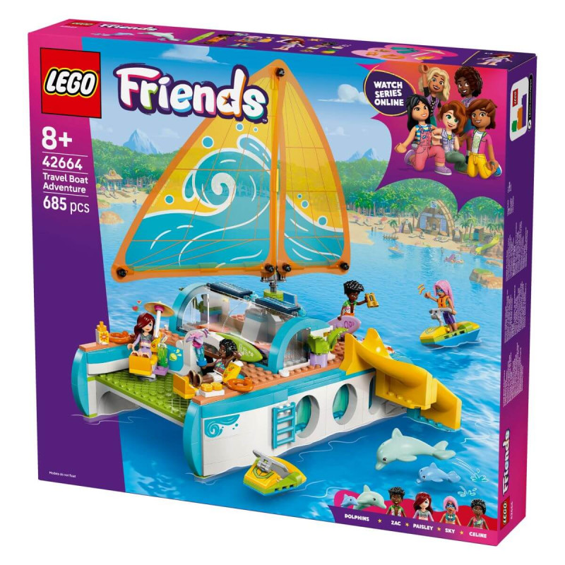 LEGO   Friends 42664 Travel Boat Adventure