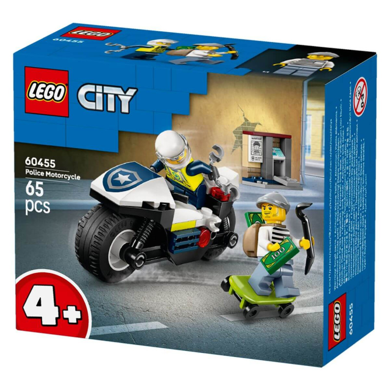 LEGO   City Police 60455 Pregon s policijskim motorjem