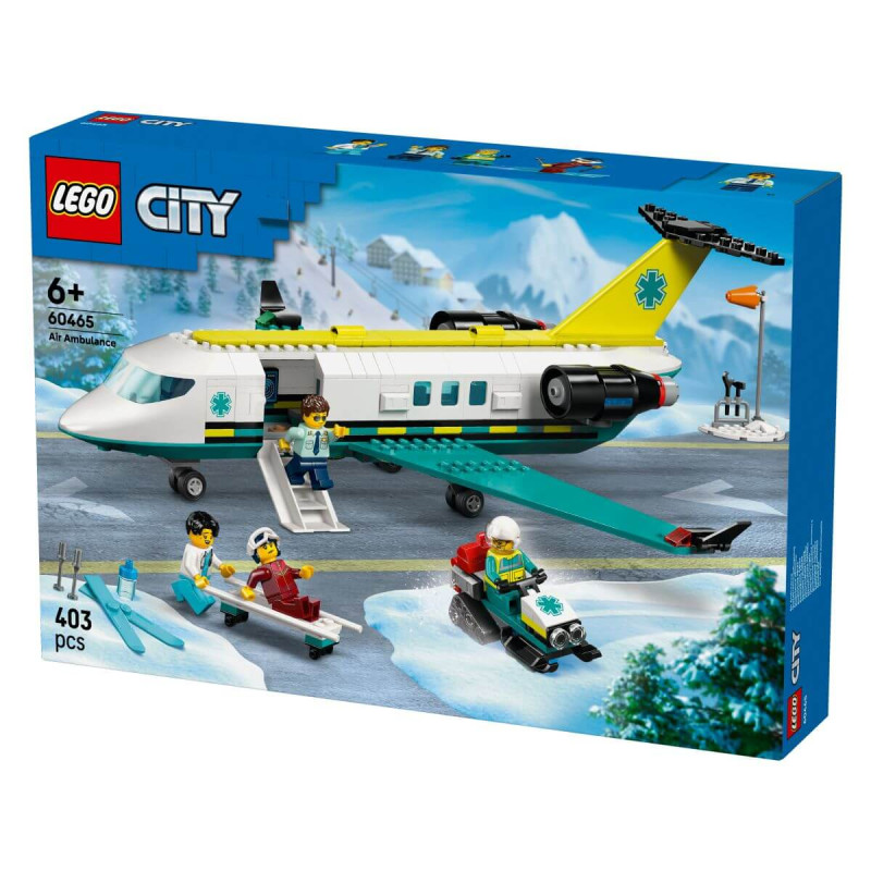 LEGO   City Big Vehicles 60465 Reševalno letalo za nujne primere