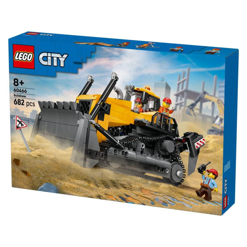 LEGO   City Big Vehicles 60466 Rumeni buldožer