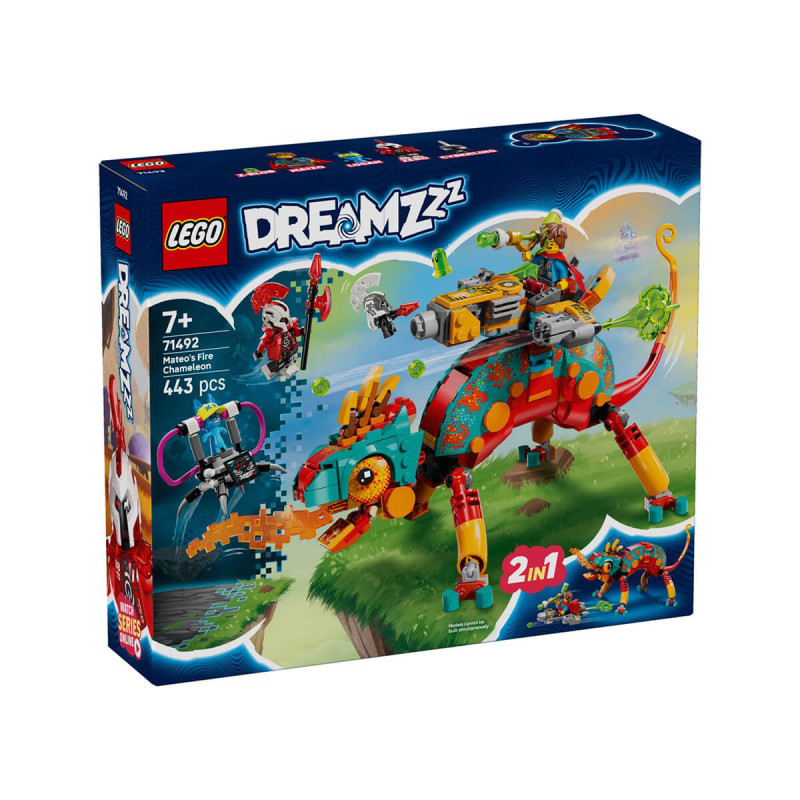 LEGO   DREAMZzz 71492 Mateov ognjeni kameleon