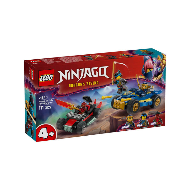 LEGO   Ninjago 71840 Avtomobilska dirka Rogue proti Drixu