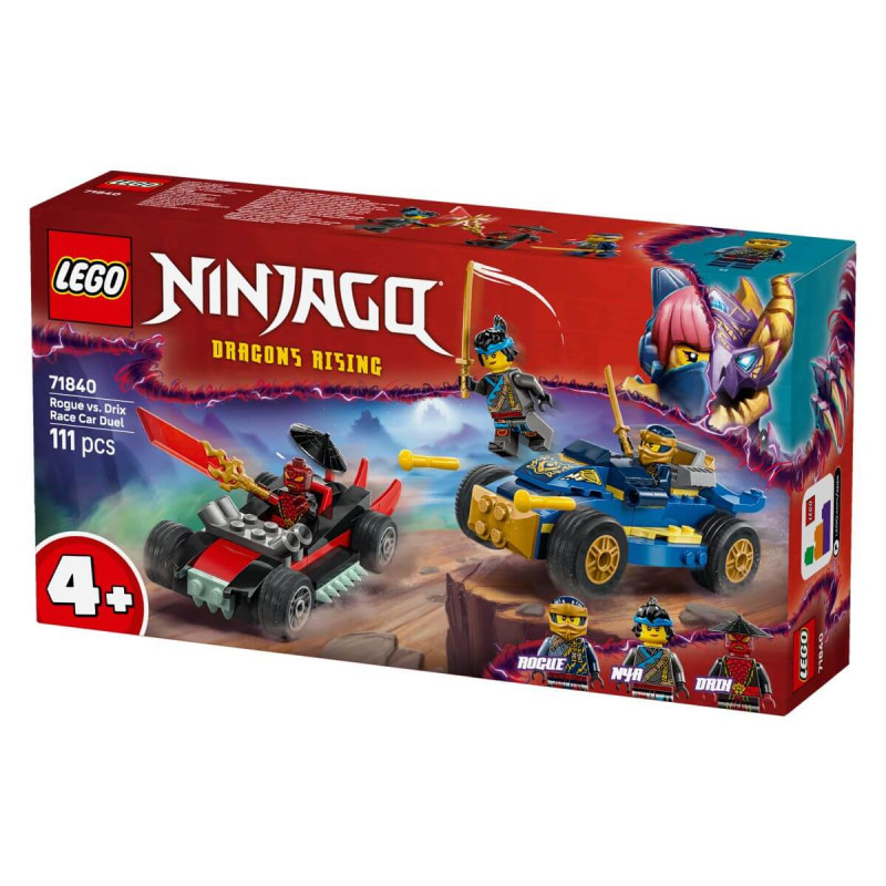 LEGO   Ninjago 71840 Avtomobilska dirka Rogue proti Drixu