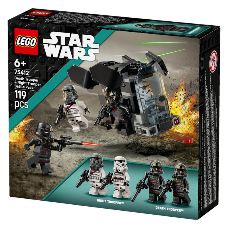 LEGO   Star Wars 75412 Bojni paket elitni jurišnik in nočni bojevnik