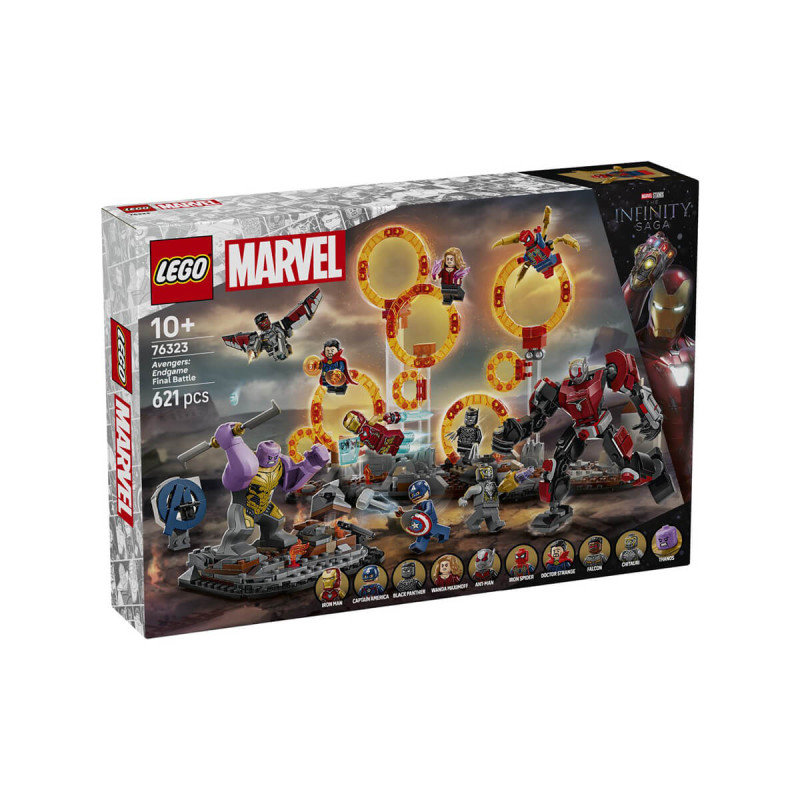 LEGO   Super Heroes 76323 Maščevalci  Zaključek Končna bitka