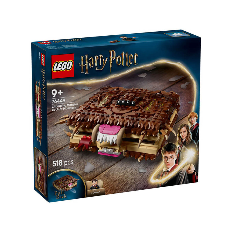 LEGO   Harry Potter 76449 Hlastajoča pošastna knjiga o pošastih