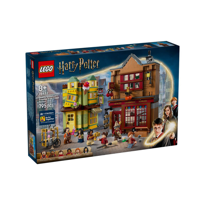LEGO   Harry Potter 76452 Kakovostne potrebščine za Quidditch  in Sladoledarnica