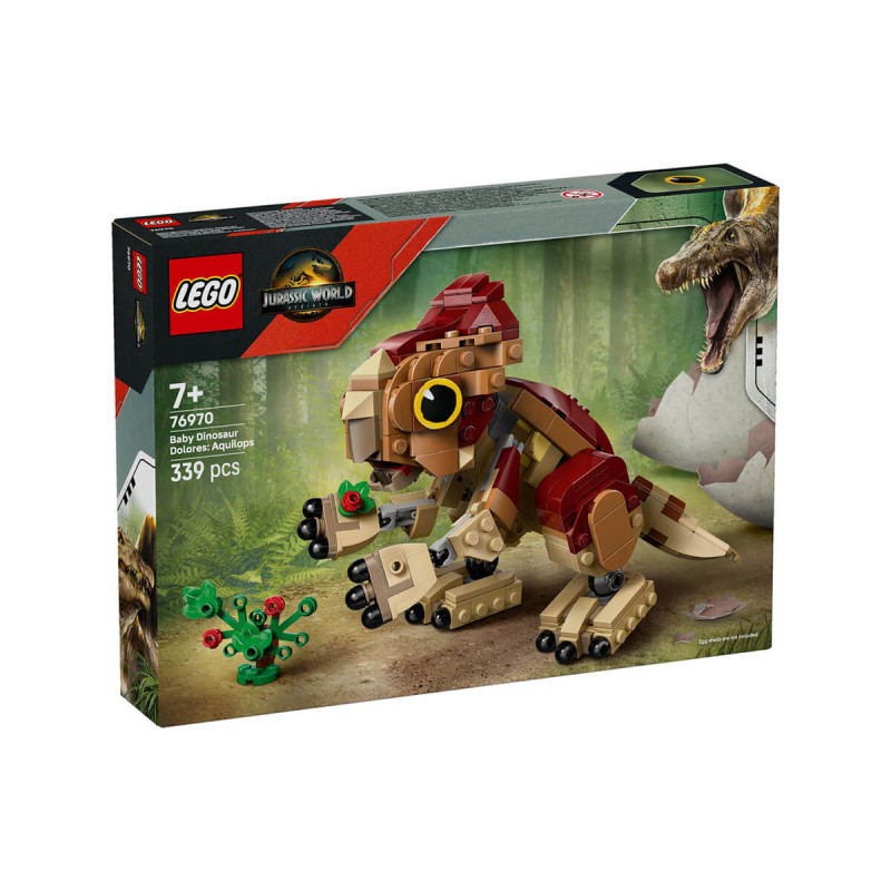 LEGO   Jurassic World 76970 Dinozavrski mladič Dolores  akvilops