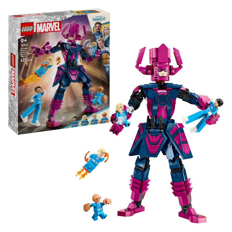 LEGO   Super Heroes 76316 Konstrukcijska figura Fantastični štirje proti Galactusu