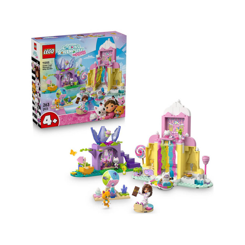 LEGO  Gabby s Dollhouse 11205 Gora posladkov in Kittyjin vrt