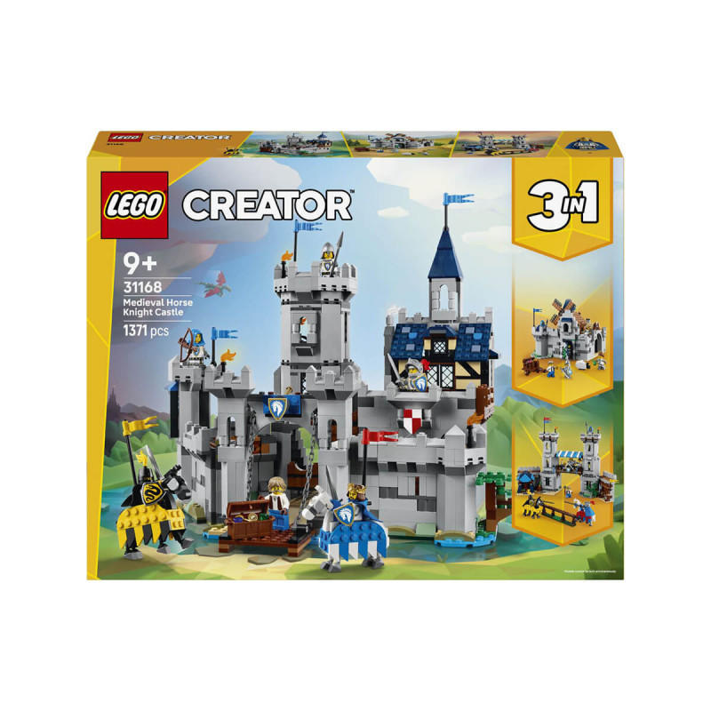 LEGO  Creator 31168 Srednjeveški grad viteza konjenika