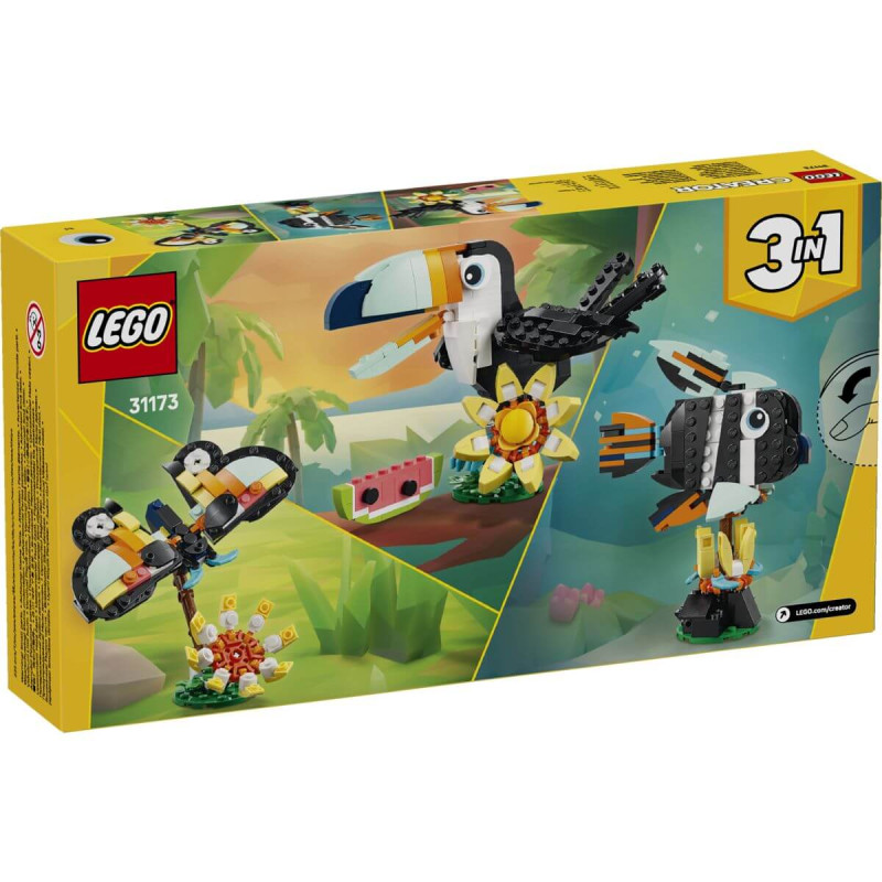 LEGO  Creator 31173 Divje živali  tropski tukan