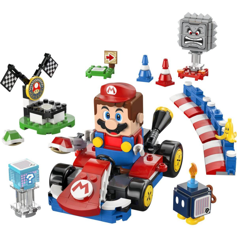 LEGO  Super Mario 72043 Mario Kart    Interaktivni LEGO  Mario    Standard Kart
