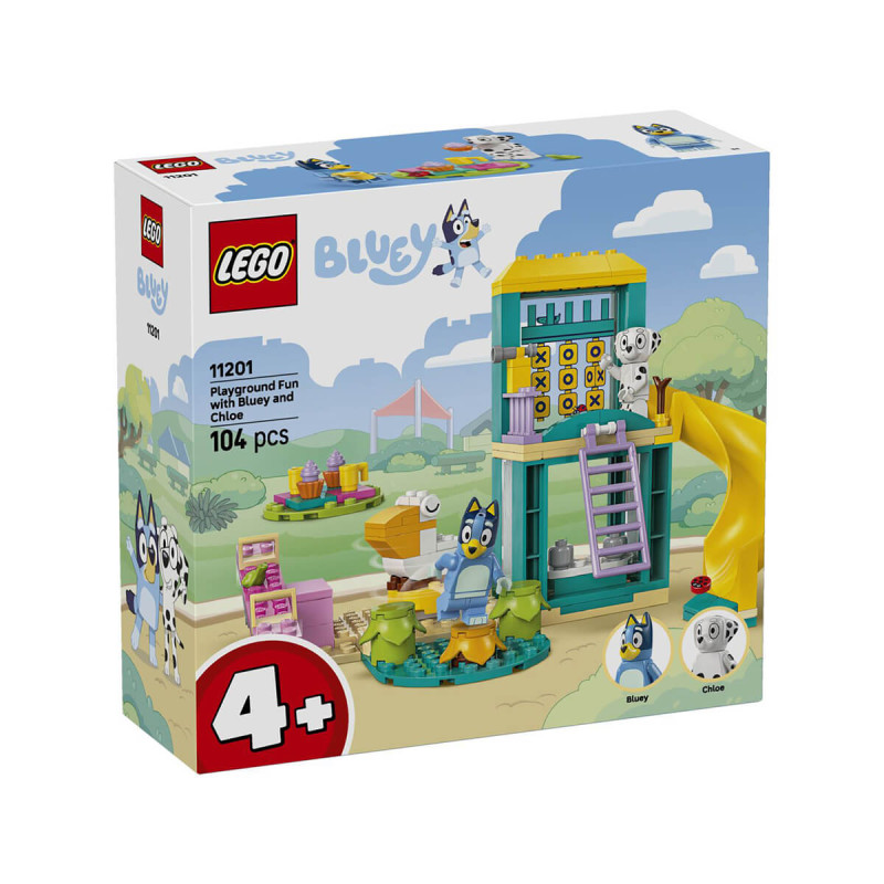 LEGO  Bluey 11201 Bluey in Chloe se zabavata na igrišču