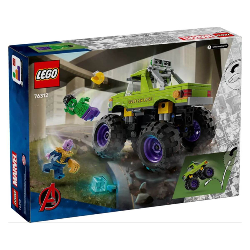 LEGO  Super Heroes 76312 Hulkov tovornjak proti Thanosu