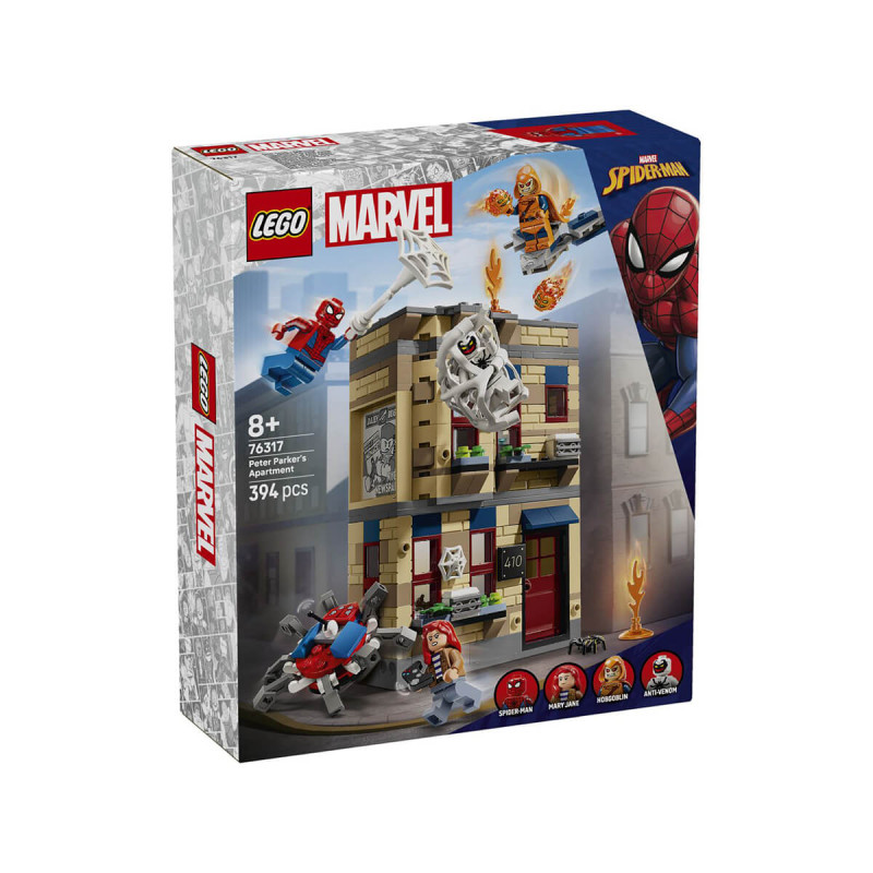 LEGO  Super Heroes 76317 Stanovanje Petra Parkerja