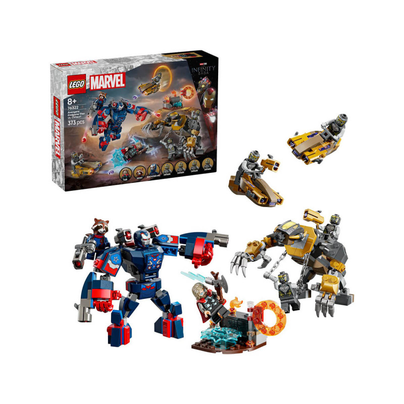LEGO  Super Heroes 76322 Maščevalci  Zaključek Thor proti Chitauriju