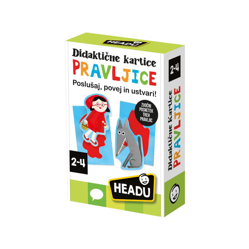 Igra HEADU Didaktične kartice pravljice