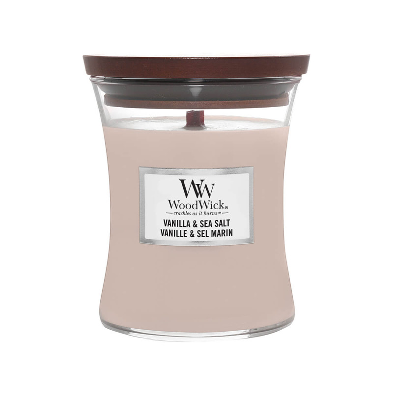 Sveča ww medium vanilla   sea salt 92191