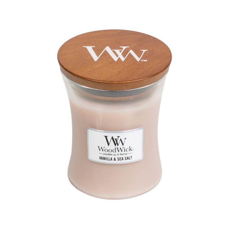 Sveča ww medium vanilla   sea salt 92191