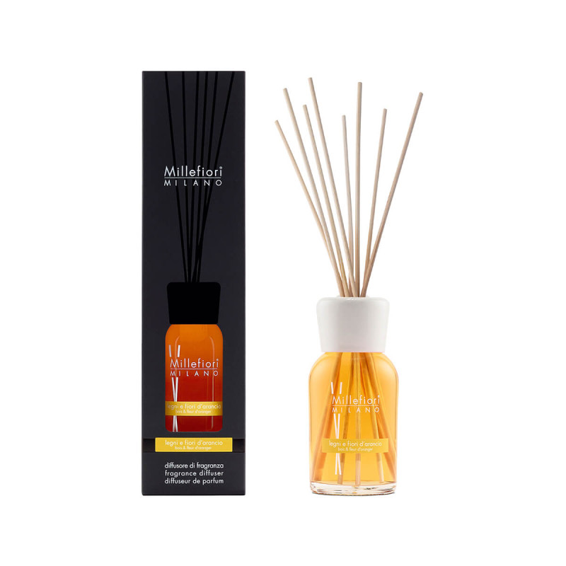 Difuzor Millefiori Milano Legni E Fiori D Arancio 100 ml