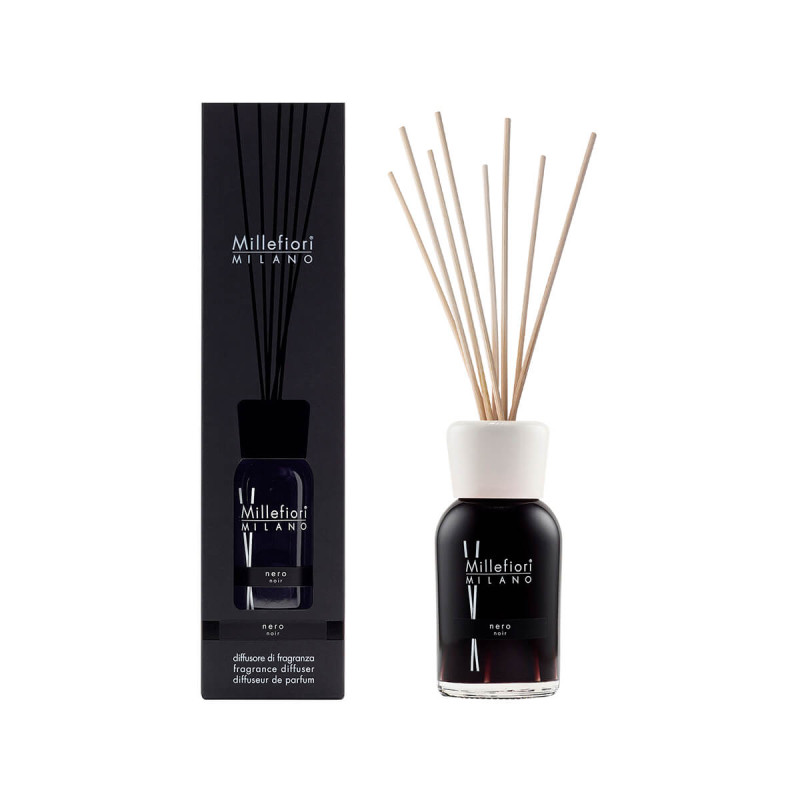 Difuzor Millefiori Milano Nero 100 ml