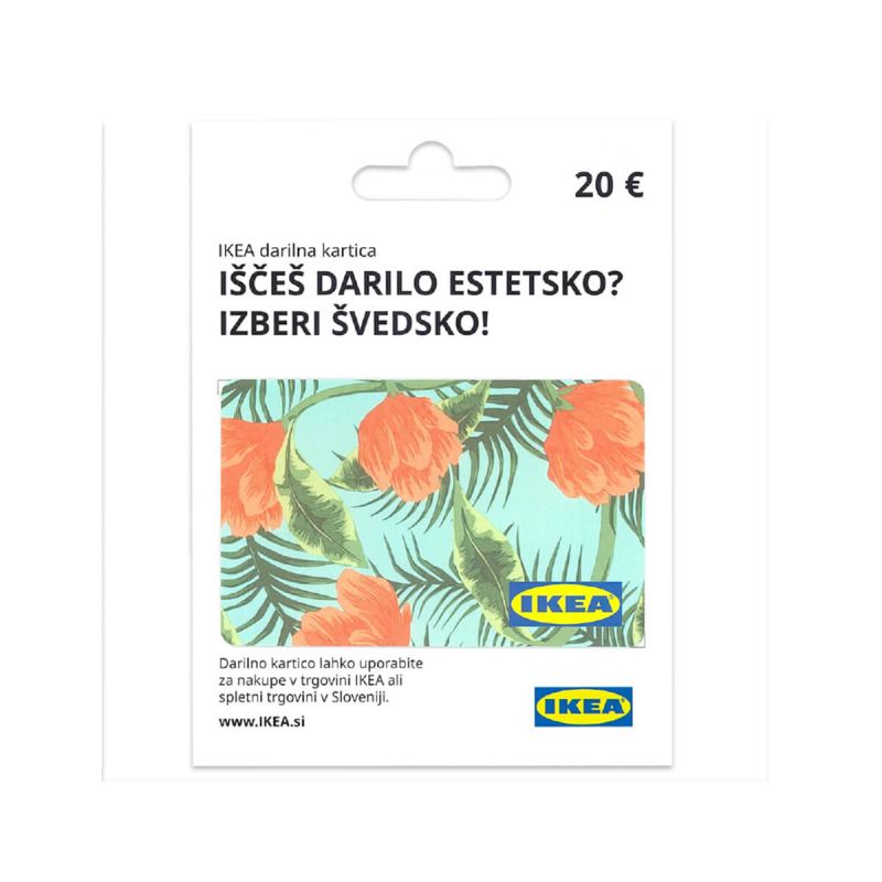 Darilna kartica, IKEA