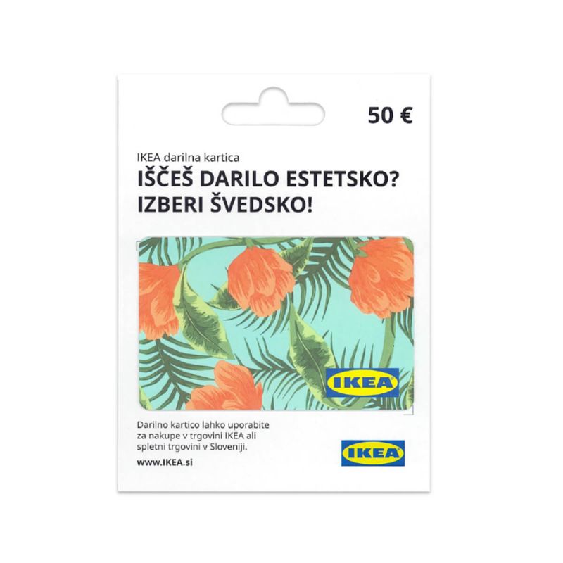Darilna kartica, IKEA