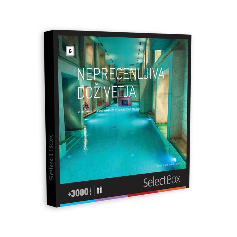 Darilni paket, SelectBox, Neprecenljiva doživetja