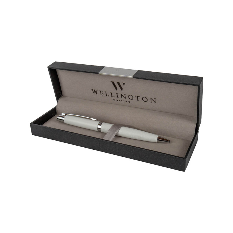 Kemični svinčnik Wellington, bel.