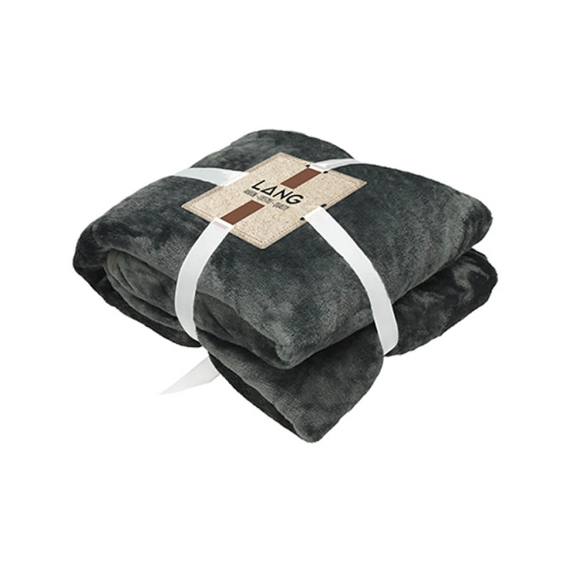 Odeja Delux soft, antaracit barve