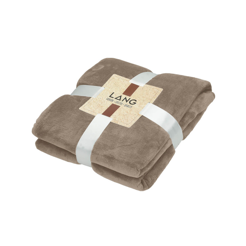 Odeja Delux Soft Lang XL, dimenzije 200 x 220 cm, bež.