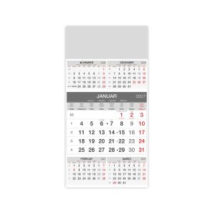 Stenski koledar, 5 mesečni lepljen, 2027, 201274, 30 x 48