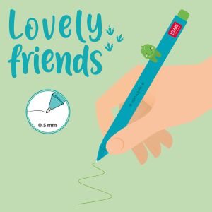 Gel pisalo, neon zeleno, Dino, Legami