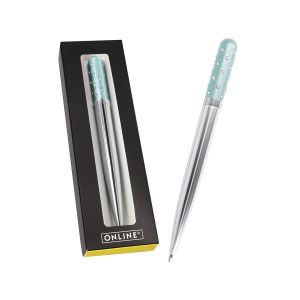 Kemični svinčnik, Online, Crystal Pen Turquoise