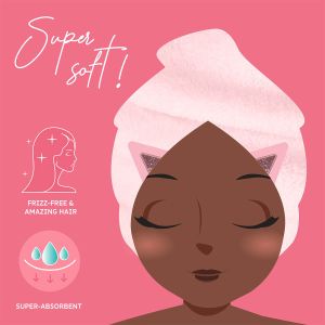 Brisača za lase, Love My Hair, Kitty, Legami