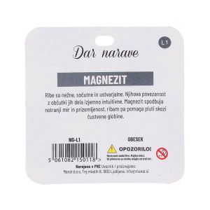 Obesek Zodiak, magnezit