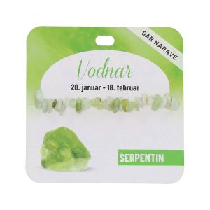 Zapestnica Zodiak, serpentin