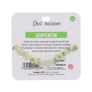 Zapestnica Zodiak, serpentin