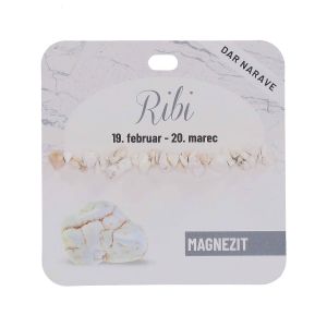 Zapestnica Zodiak, magnezit