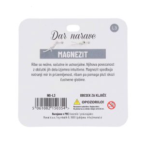Obesek za ključe Zodiak, magnezit