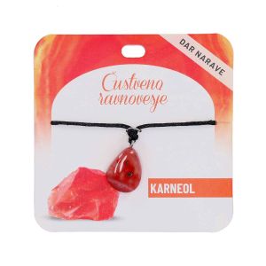 Obesek Želja, karneol