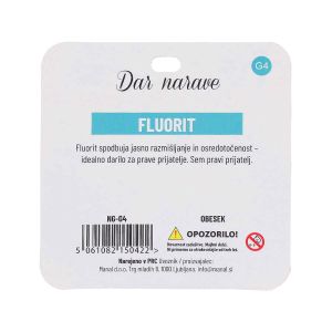 Obesek Želja, fluorit