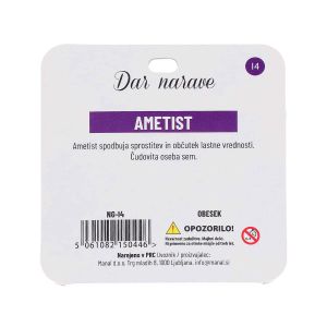 Obesek Želja, ametist