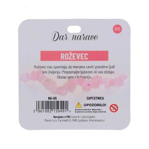 Zapestnica Želja, roževec