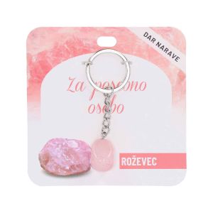 Obesek za ključe Želja, roževec