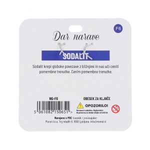 Obesek za ključe Želja, sodalit