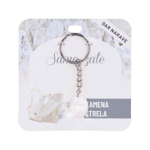 Obesek za ključe Želja, kamena strela