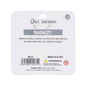 Obesek za ključe Želja, magnezit
